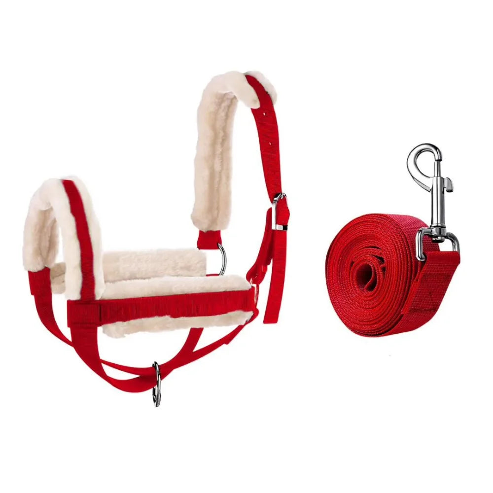 Plush Nylon Cow Halter Adjustable with Long - ProPawPet.com