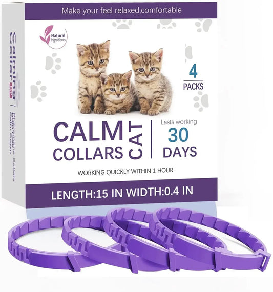 Pet Calming Collar For Cats Dogs Adjustable - ProPawPet.com