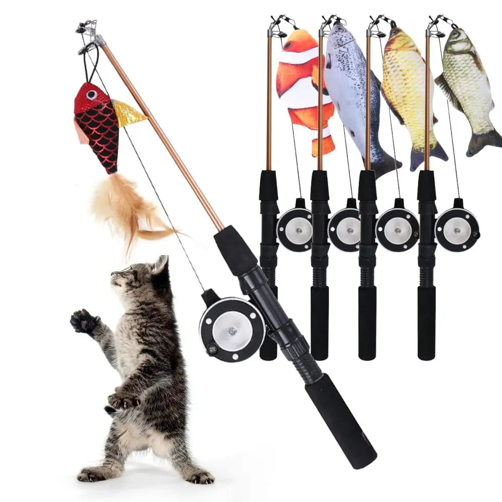 New Retractable Cat Teaser Wand Toy - ProPawPet.com