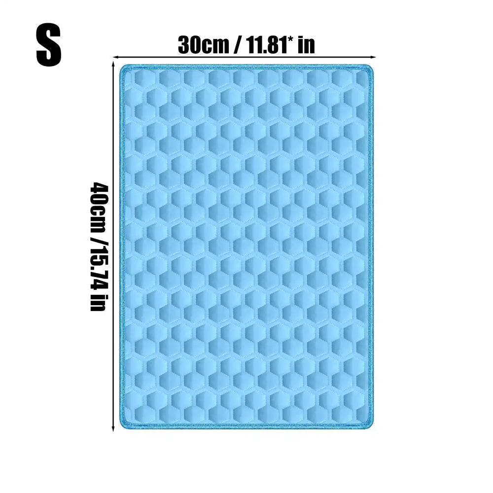 Dog & Cat Cooling Pad Non-slip Washable Cushion – 5 Colors