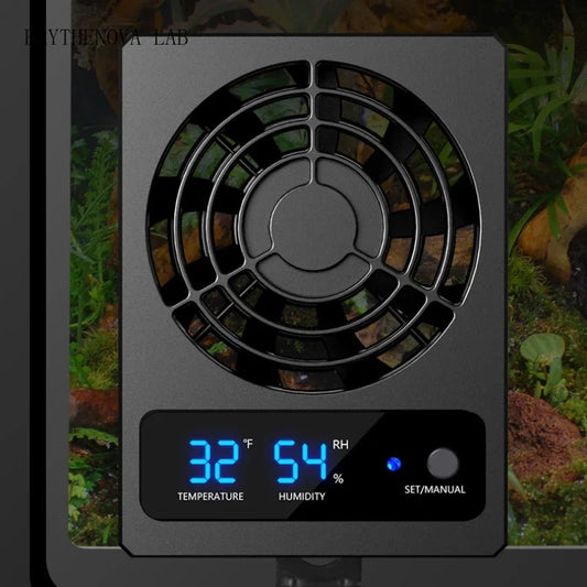 Reptile Enclosure Smart Cooling Fan with LED - ProPawPet.com