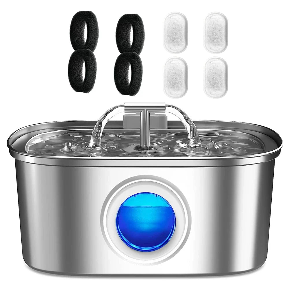 3.2L/108oz Automatic Cat Water Fountain - ProPawPet.com