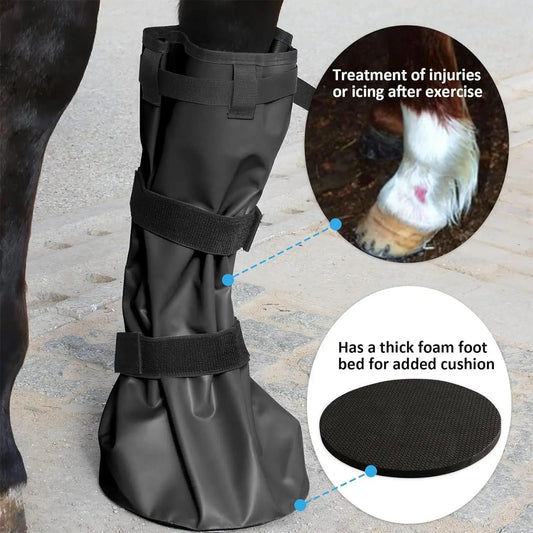 Soaking Boot For Horses Equine Soaker Hooves - ProPawPet.com