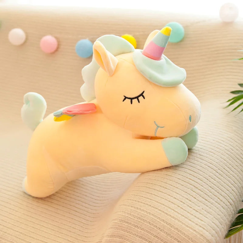 Cute Pony Plush Toy Rainbow Angel Unicorn - ProPawPet.com