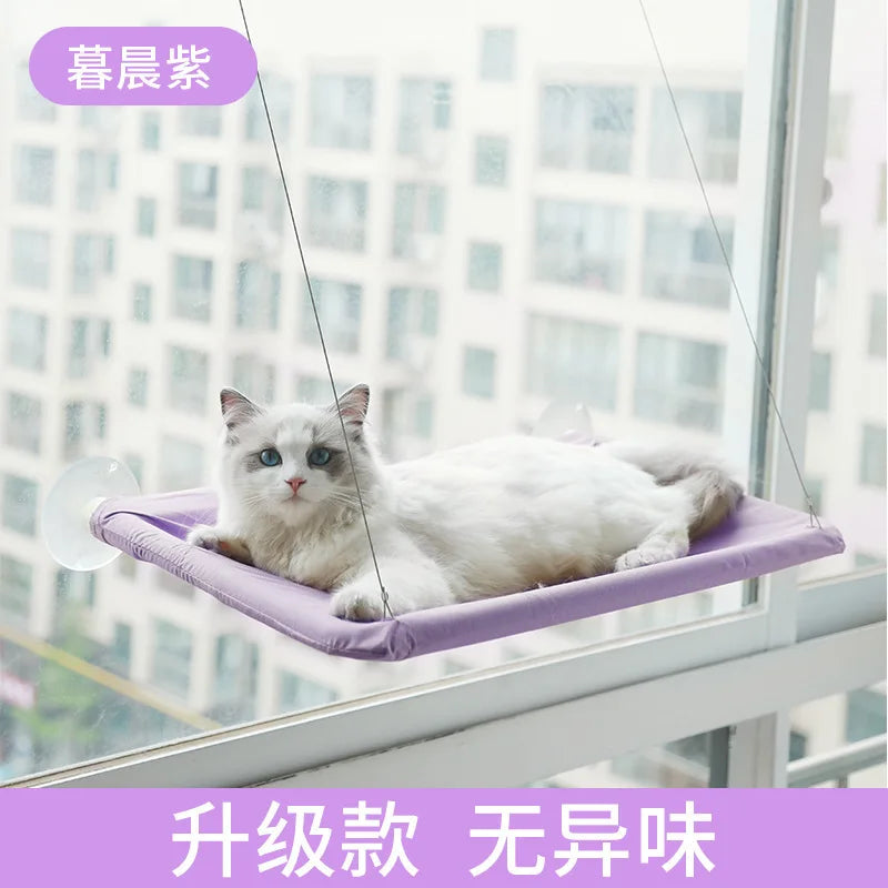 Removable Washable Suction Cup Cat Window Hanging Bed – Cat Supplies