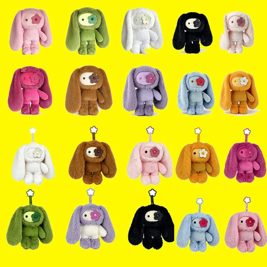 30cm Juju Rabbit Plush Keychain Flower Eye - ProPawPet.com