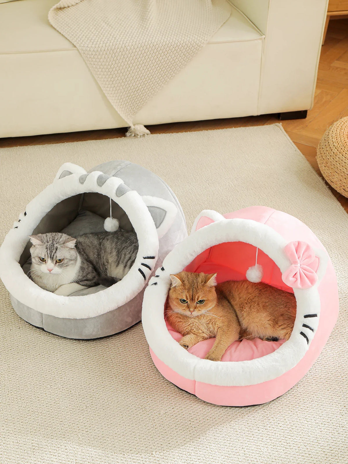 Cute And Soft Cat House Super Cat Bed Warm - ProPawPet.com