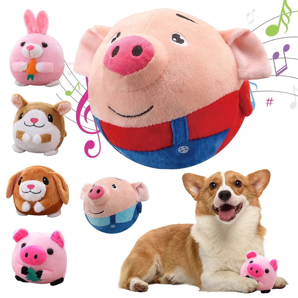 Plush Automatic Bouncing Toys Bite Resistant - ProPawPet.com