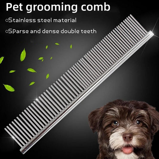 16/19cm Stainless Steel Dog Comb Long Thick - ProPawPet.com