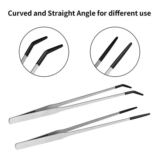 1Pc Reptile Feeding Tongs With Rubber Tips - ProPawPet.com