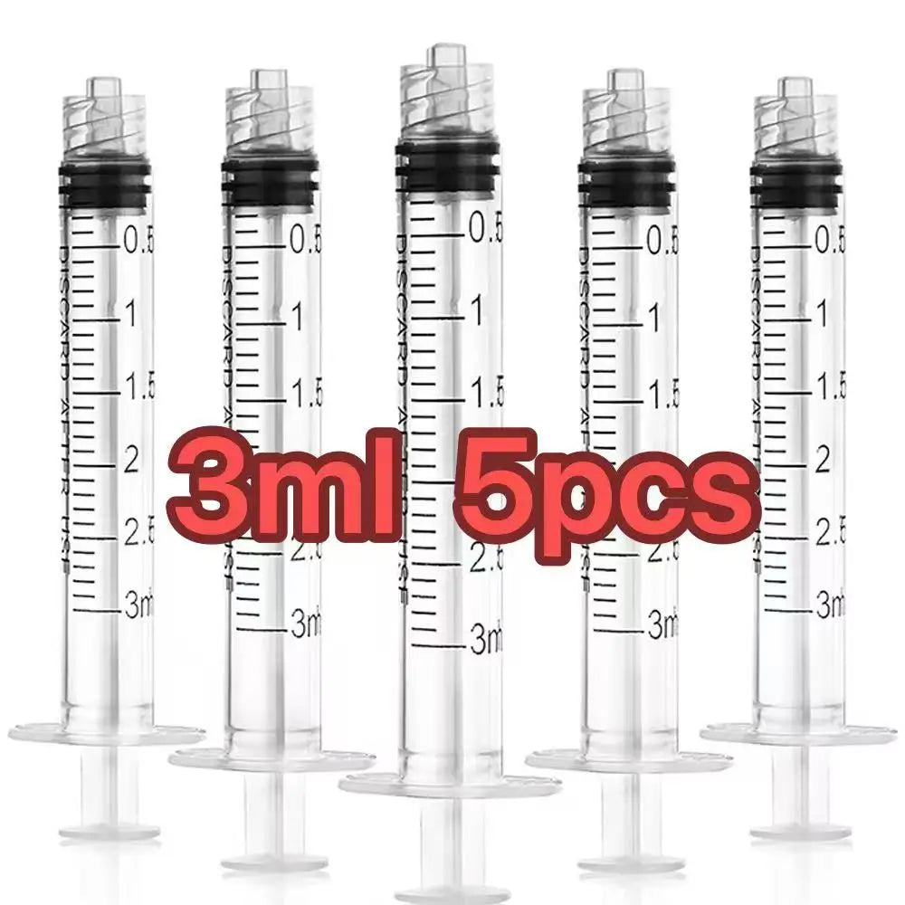 3ml Luer Lock Plastic Syringe Without - ProPawPet.com