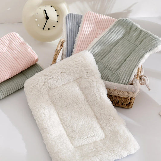 Warm Autumn Winter Solid Fleece Bed Soft - ProPawPet.com