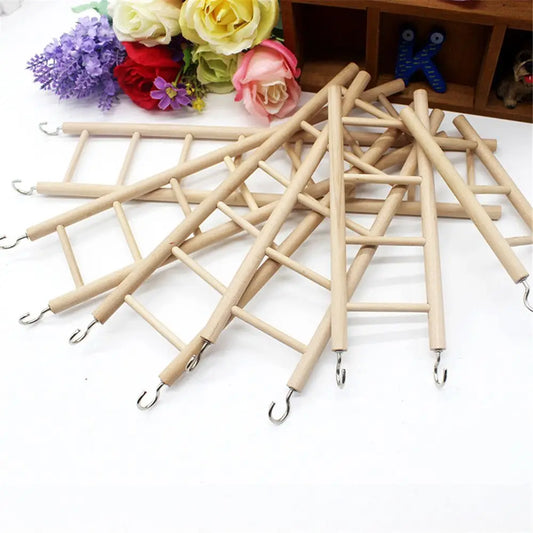 Wood Climbing Ladder Parrot Toys Birdcage - ProPawPet.com