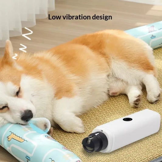 Fashion LED Light Electric Pet Nail Grinder - ProPawPet.com