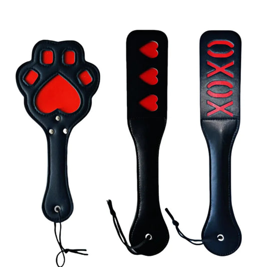 PU Leather Horse Whip Spanking Paddle - ProPawPet.com