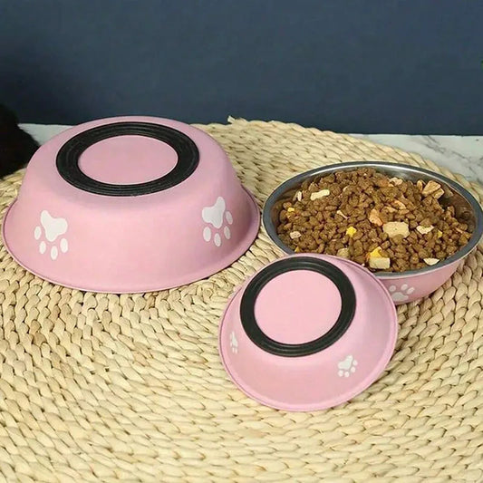 Stainless Steel Pet Bowl with Non-Slip - ProPawPet.com