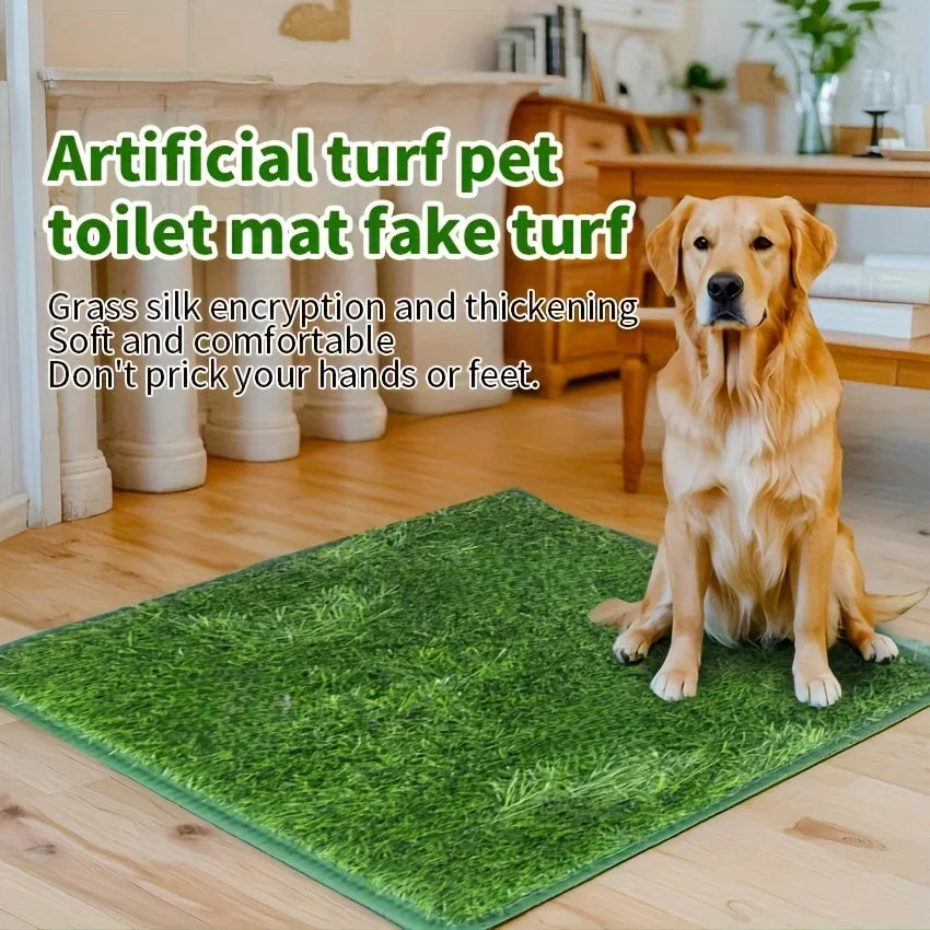 Simulation Lawn Dog Toilet Training Mat - ProPawPet.com