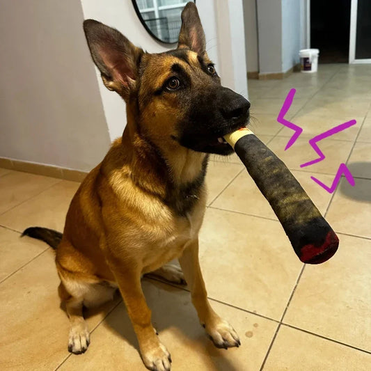 Dog Simulation Cigar Plush Sound Puppy Toys - ProPawPet.com