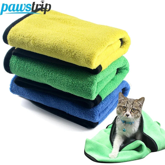 Quick-Drying Pet Towel Absorbent Pet Bath - ProPawPet.com
