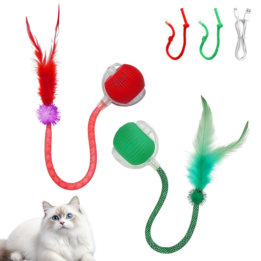 Automatic Moving Cat Toy Ball Smart Cat Toys - ProPawPet.com