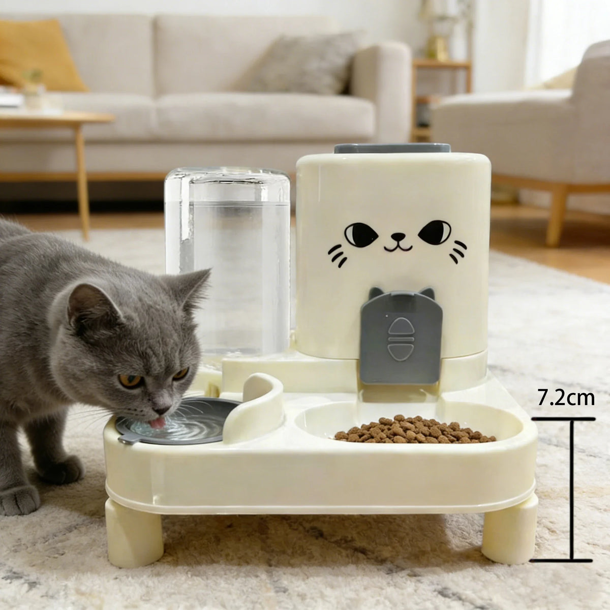 1-Pack Automatic Gravity-Fed Cat Water - ProPawPet.com