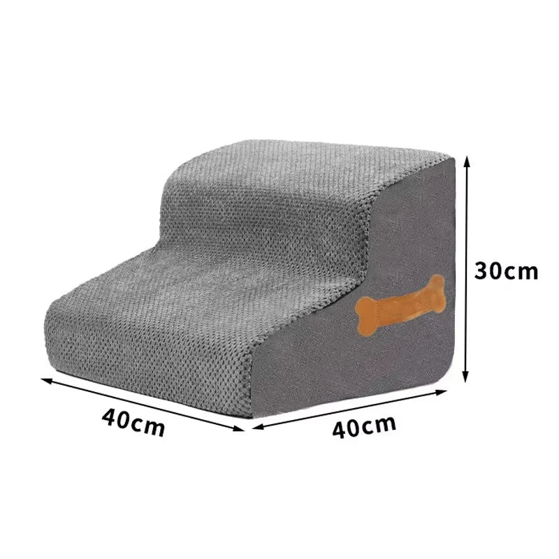 Ladder Dogs Pets Bone Shape Puppy Stairs – Car Seats & Car Accessories
