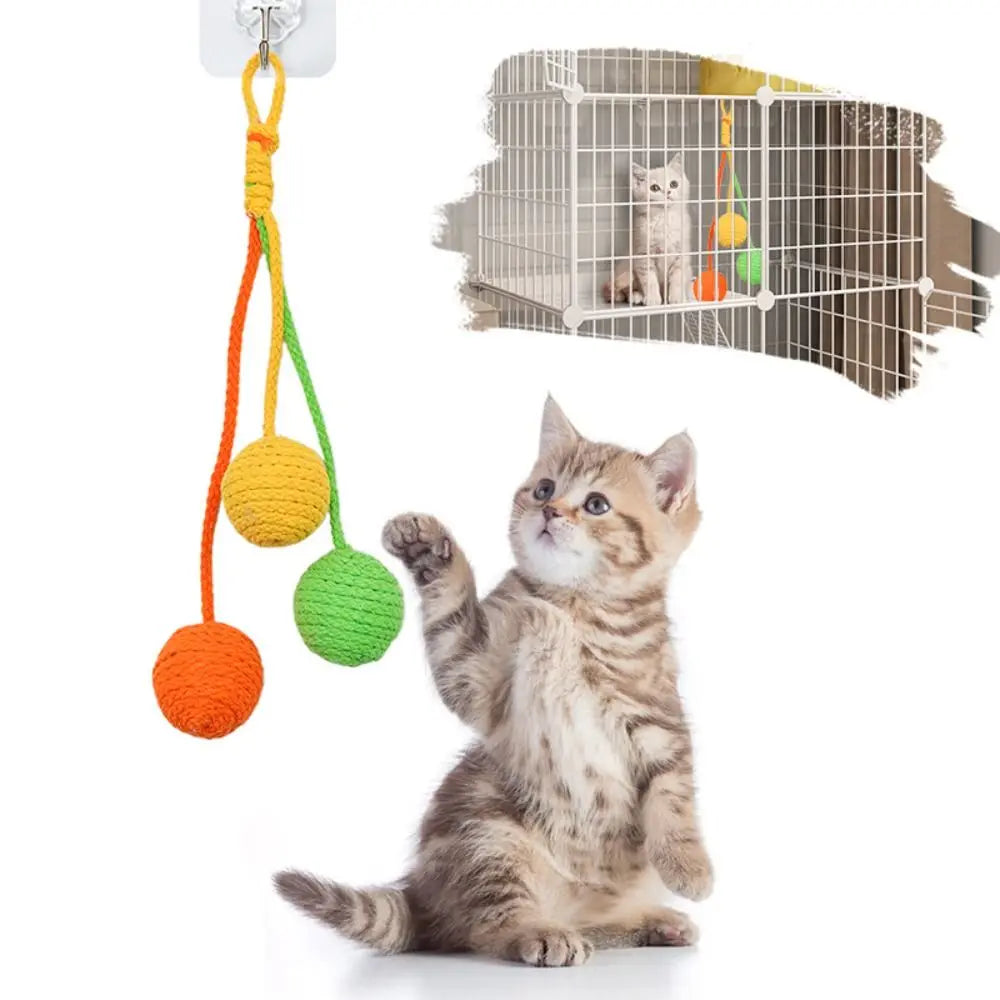 Durable Cat Teaser Toy Hanging Non-toxic - ProPawPet.com