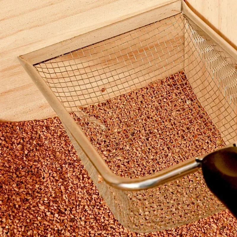Cat Litter Shovel Stainless Steel Reptile - ProPawPet.com