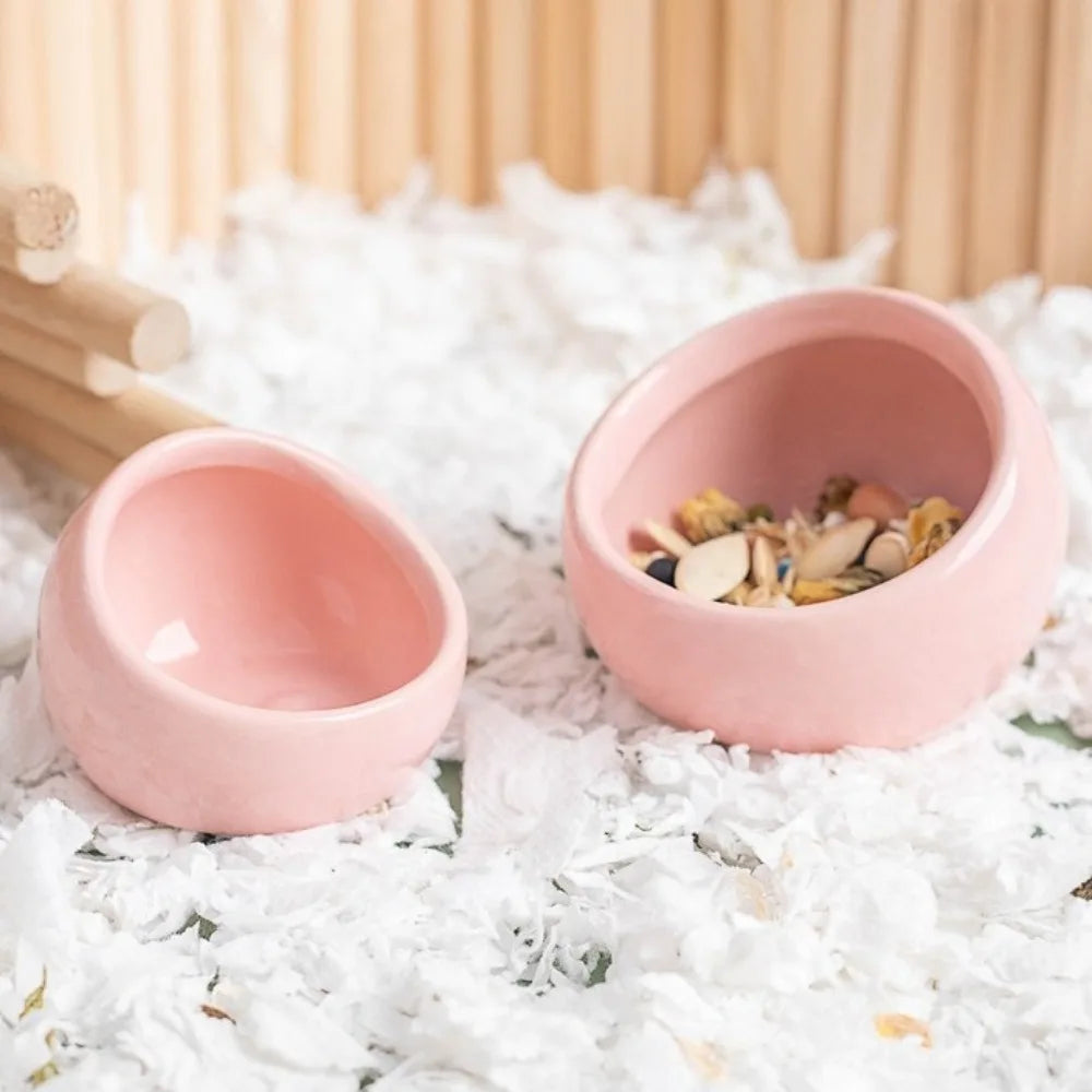 Ceramic Hamster Food Bowl Anti-Rollover - ProPawPet.com