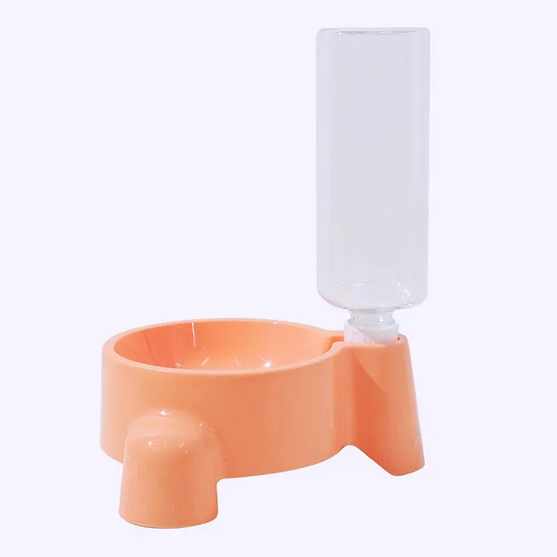 Dog Dish Water Bottle Feeder – Dog Supplies