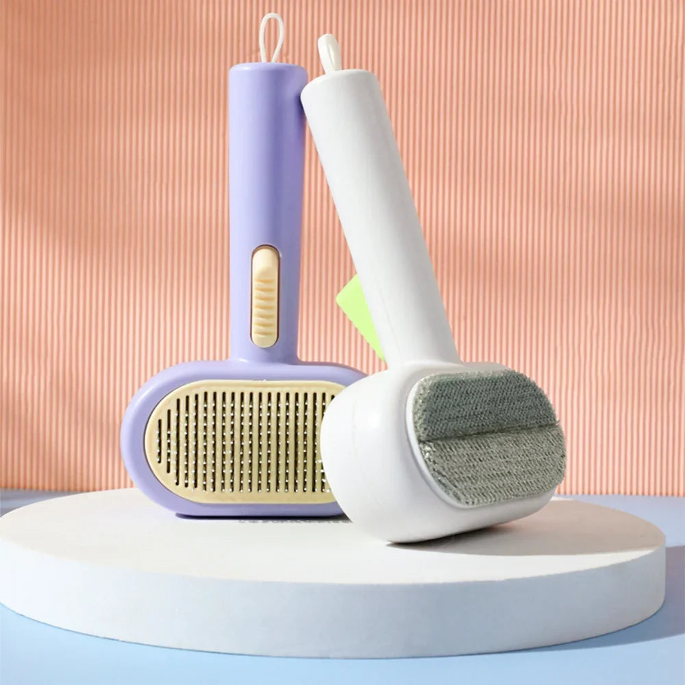 2-in-1 cat comb for removing floating hair, - ProPawPet.com