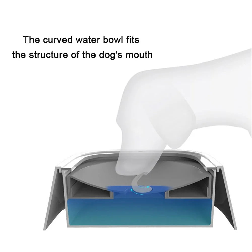Custom Dog Drinking Water Bowl No Spill - ProPawPet.com