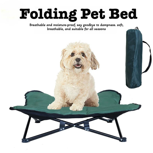 Outdoor Camping Foldable Pet Bed,Comfortable - ProPawPet.com