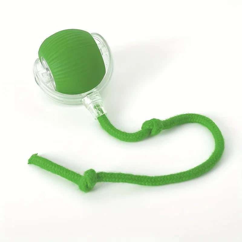 Rechargeable Miaoquanji Self-rolling Cat Toy Ball with LED Lights