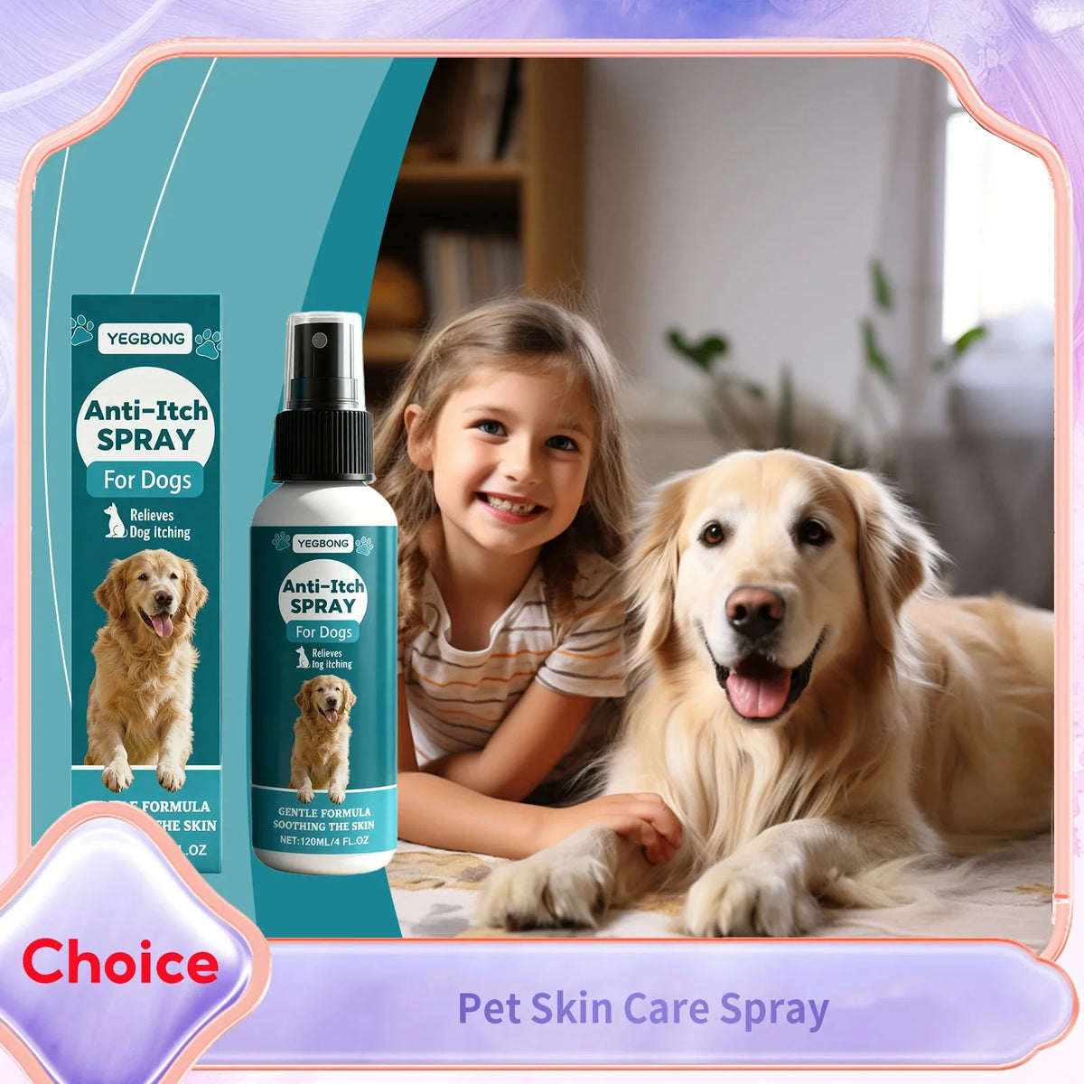 Pet Skin Care Spray Clean Dirts Remove Mite - ProPawPet.com