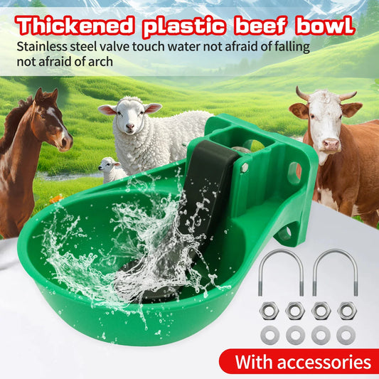 Auto Livestock Water Bowl W/ U-Bolt Mount, - ProPawPet.com