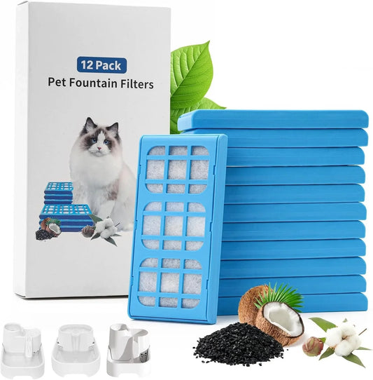12-Packs Filter Cartridges Replacements, - ProPawPet.com