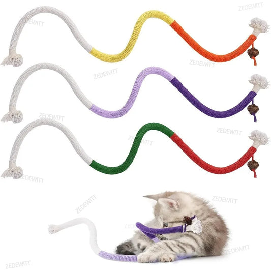 Durable Colorful Cat Toy Rope Chew And Play - ProPawPet.com