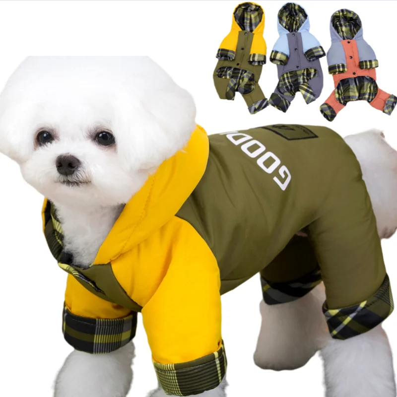 Waterproof Pet Jumpsuits Winter Fleece Dog - ProPawPet.com