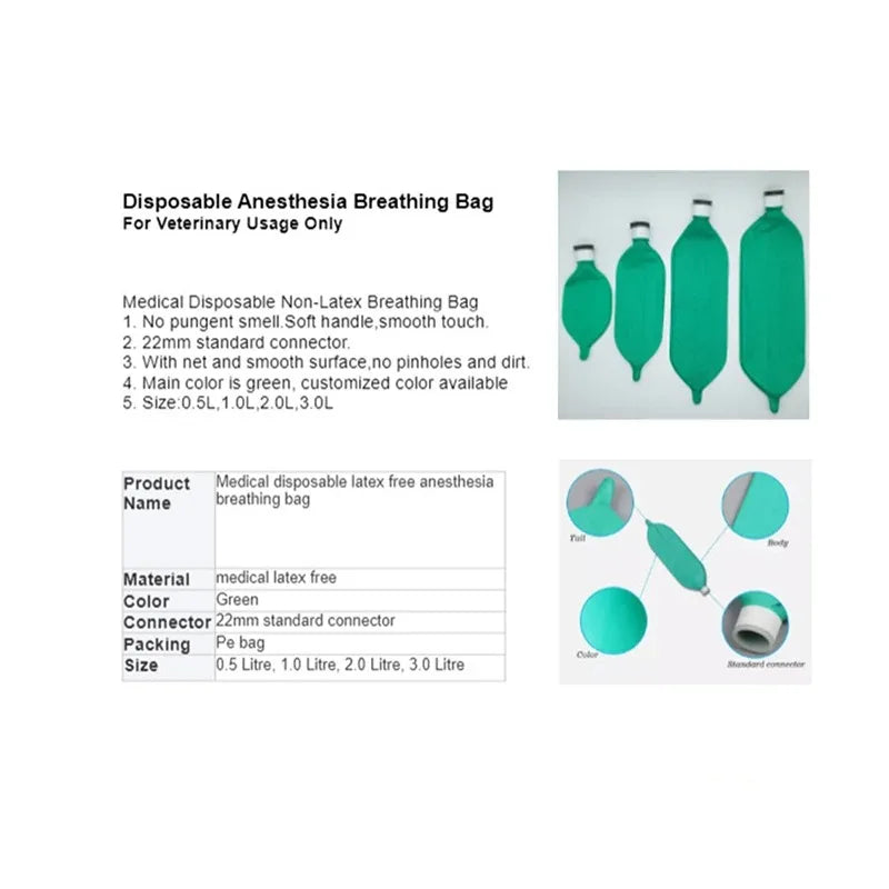 Animal respiratory airbag, pet anesthesia - ProPawPet.com