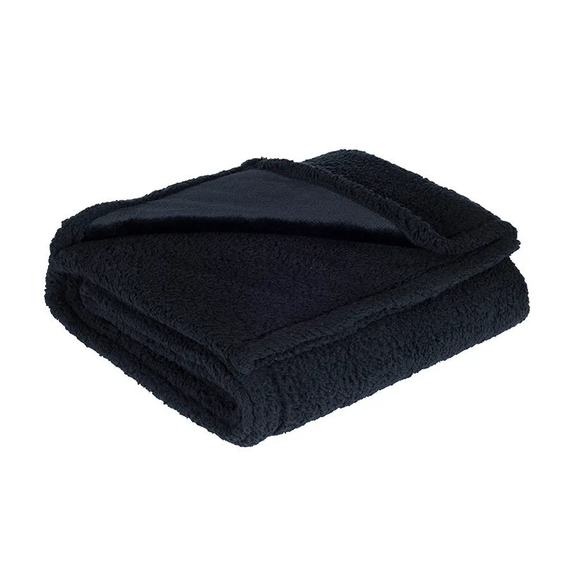 Pet Blanket Waterproof Urine Proof Flannel Sherpa Reversible, Warm