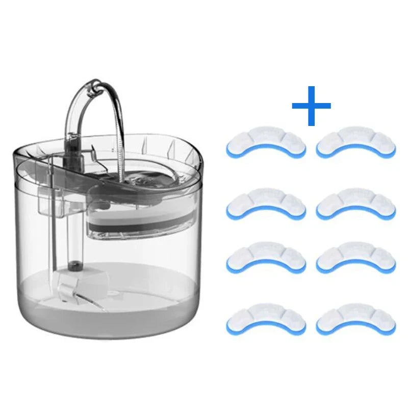 Automatic Cat Dog Water 2L Fountain With - ProPawPet.com