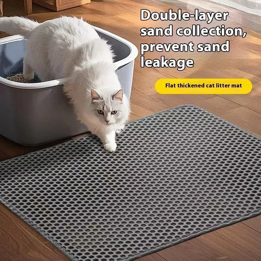 Cat Litter Mat 2-Layer Design Premium Sand - ProPawPet.com