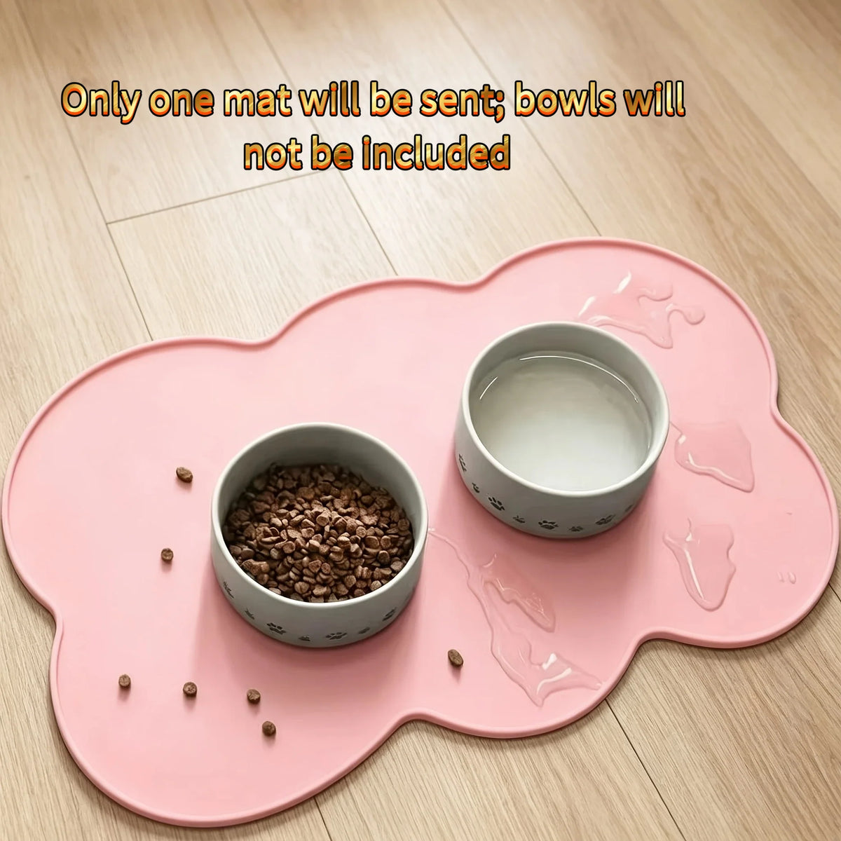 1Silicone Pet Placemat Leak-proof and Non Slip Feeding Mat – 4 Colors
