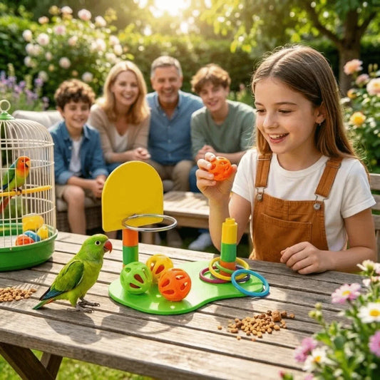 Adjustable Hoop Bird Training Toy - ProPawPet.com