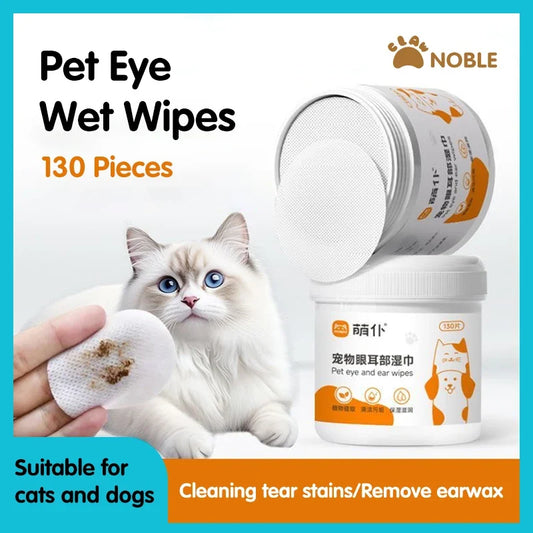 130/260 PCS Pet Eye Wipes Cats And Dogs Tear - ProPawPet.com