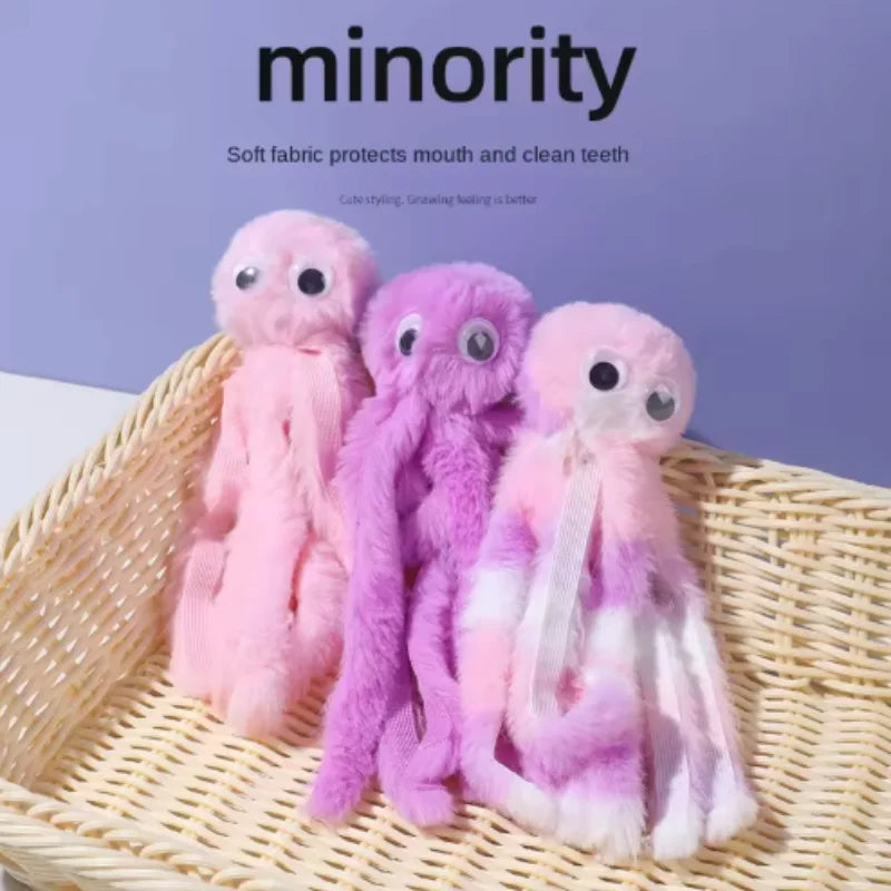 Interactive Octopus Plush Cat Toy Bite - ProPawPet.com
