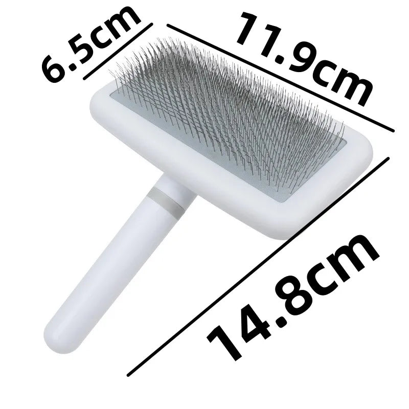 Stainless Steel Dog Brush Pet Hair Remover Massage Combs