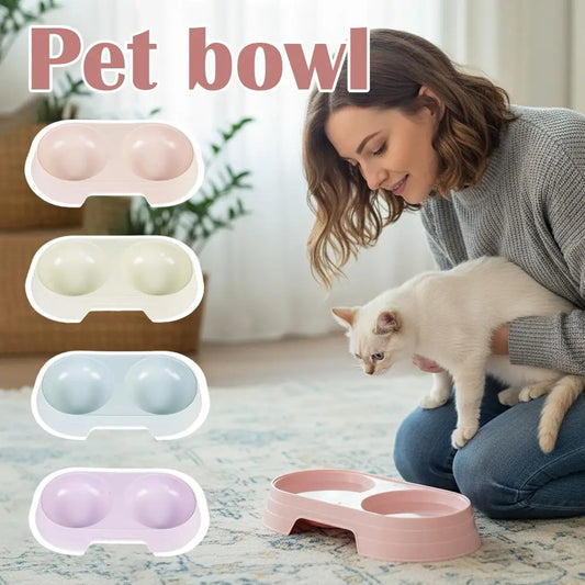 1pcs Non-Slip Double Pet Bowls Food & Water - ProPawPet.com