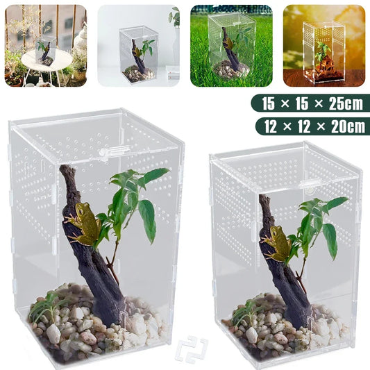 Reptiles Terrarium Enclosure Acrylic Reptile - ProPawPet.com
